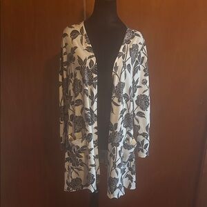 LuLaRoe Black and Gray Cardigan